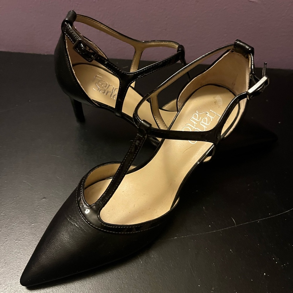 Franco Sarto - black dress shoes 7.5